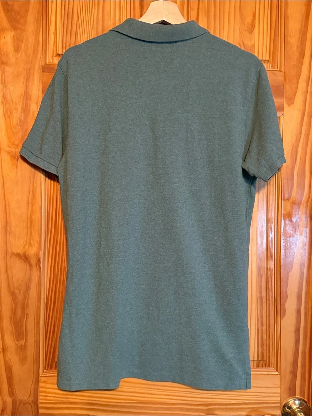 Polo Ralph Lauren Mens Pine Green Short Sleeve Polo Shirt Size L